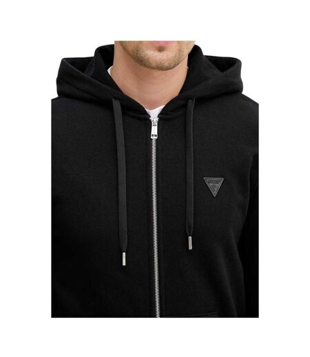 Veste À Capuche Homme Noir Guess