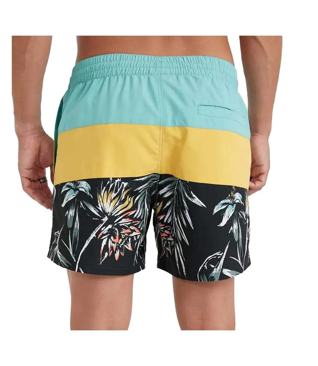 Maillot de bain turquoise homme o'neill mix & match cali-2