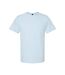 Unisex adult softstyle midweight t-shirt light blue Gildan