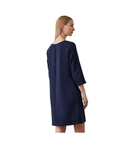 Principles Womens/Ladies Pleated Front Dress (Navy) - UTDH6044