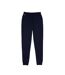 Womens/ladies fleece lightweight jogging bottoms navy Lacoste-1