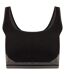 Dare 2B Womens/Ladies Don´t Sweat It Recycled Bikini Top (Black/Charcoal Grey)