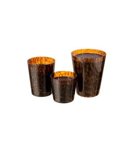 Bougie Parfumée Noa 20cm Bois de Santal Marron