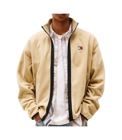 Veste zippé beige homme tommy hilfiger dm0dm20833 - l