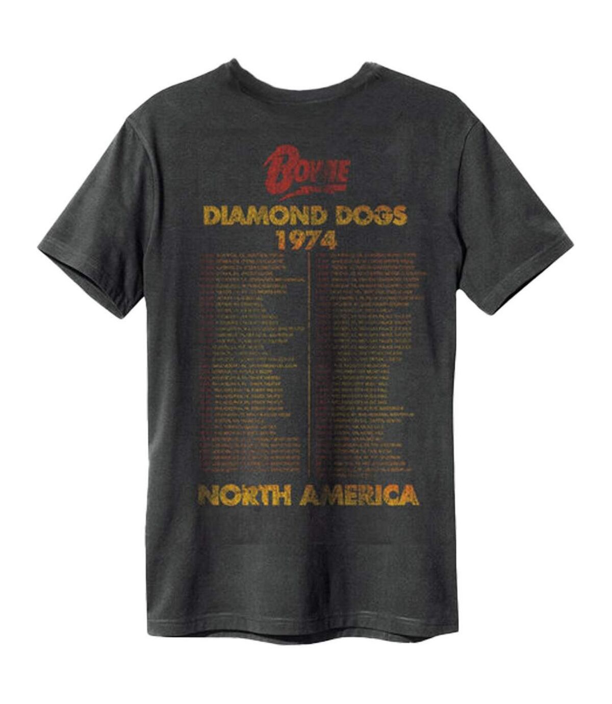 Amplified - T-shirt DIAMOND DOGS - Adulte (Anthracite) - UTGD879