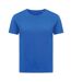 Womens/ladies yala recycled cotton lightweight t-shirt royal blue Iqoniq-1