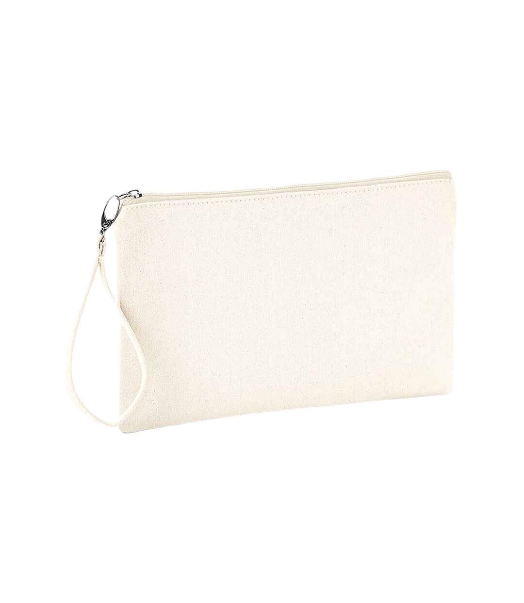 Canvas cosmetic bag one size natural Westford Mill