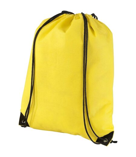 Bullet Evergreen Non Woven Premium Rucksack (Yellow) (13.4 x 16.5 inches)