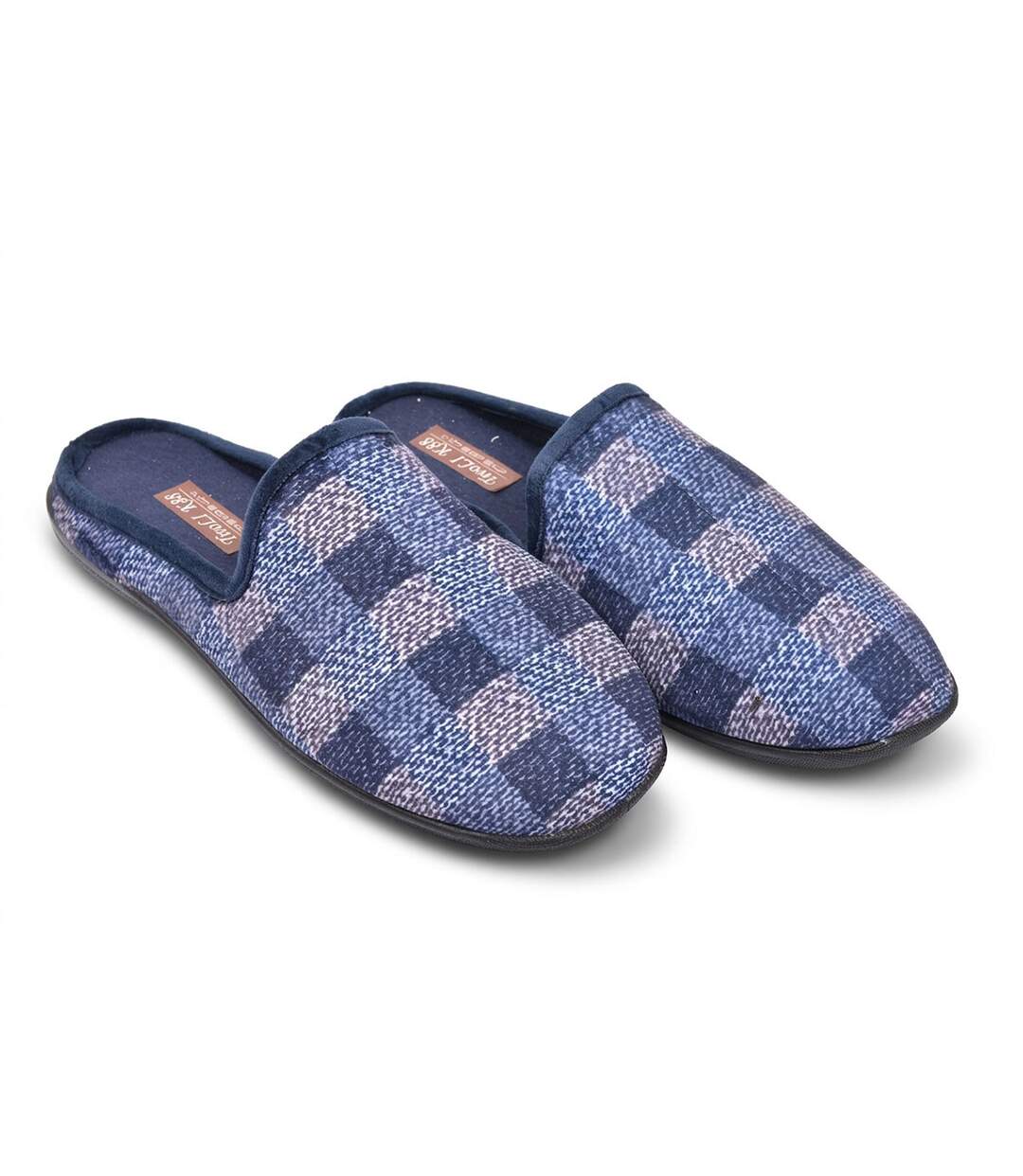 OZABI Pantoufles Homme Mule Chaudes Antiderapantes Confort-3