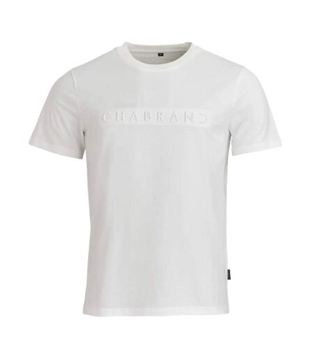 T-Shirt blanc homme chabrand 60215