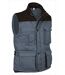 Veste de travail sans manches - Homme - REF THUNDER - gris noir