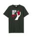 T-shirt american idiot adulte charbon Amplified