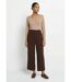 Pantalon large fluide en crêpe-3
