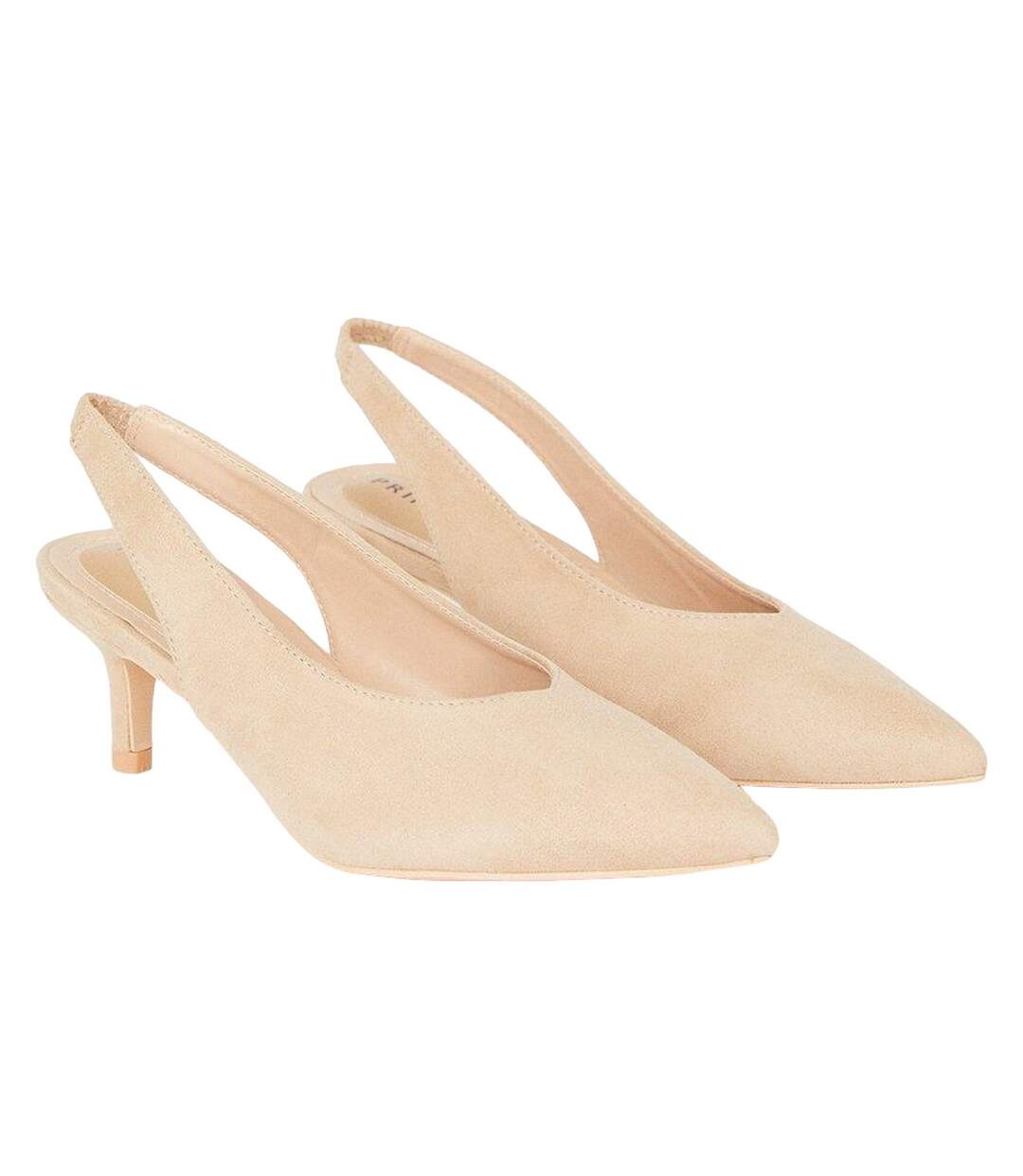 Escarpins daisy femme beige Principles-1