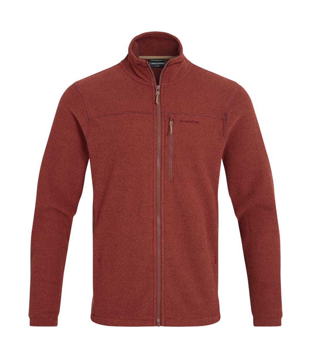 Veste Polaire À Col Montant Souther Homme Rouge Craghoppers-2