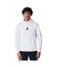 Sweat À Capuche Motif/style Logo Sur Poitrine Homme Blanc Champion-1