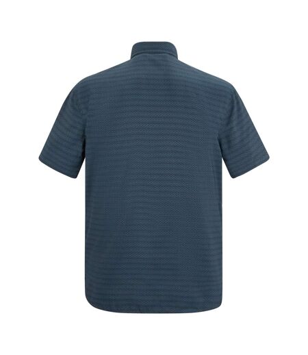 Chemise Manches Courtes Motif/style Triangle Mindano Homme Bleu De Chine Regatta