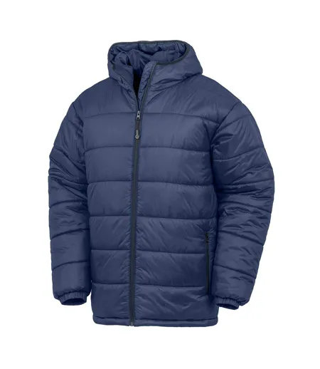 Parka Homme Bleu Marine Result Genuine Recycled