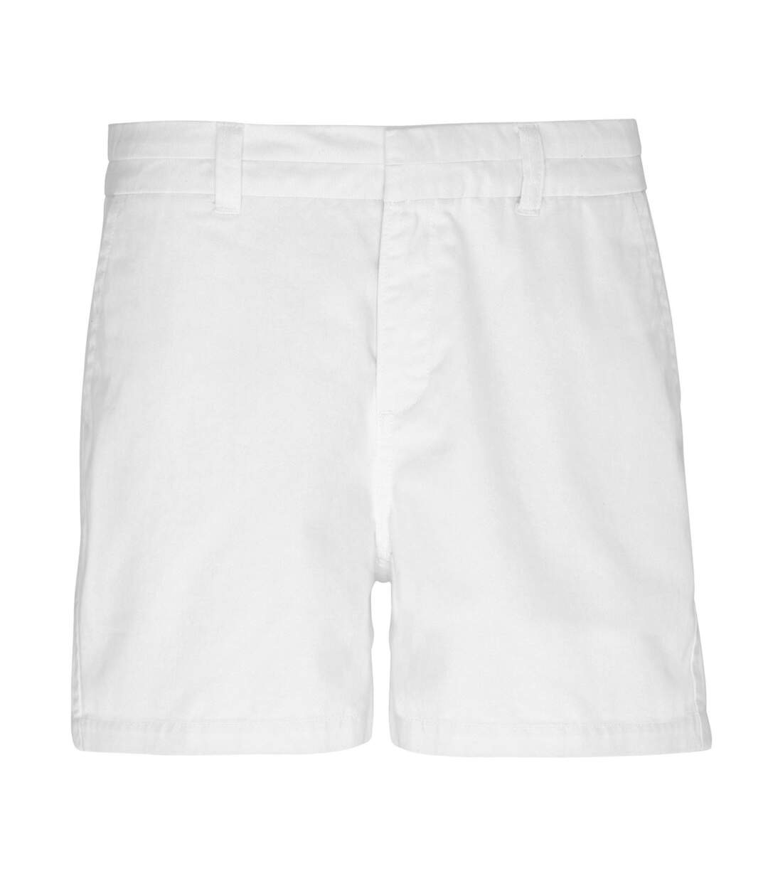 Short en coton pour femme - AQ061 - blanc-1