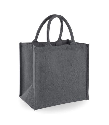 Sac en jute taille unique gris Westford Mill