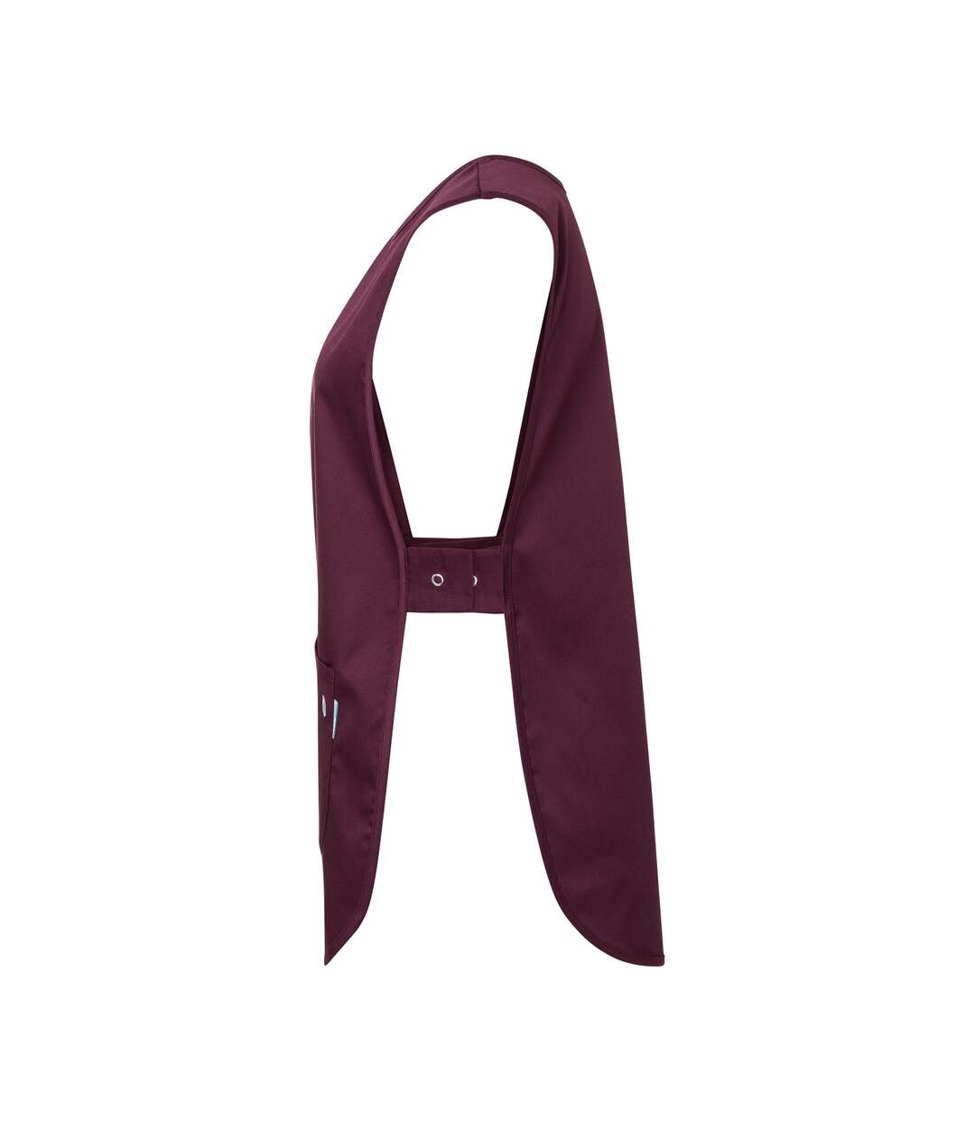 Womens/ladies Essential Pull Over Work Tunic Aubergine Karlowsky-3