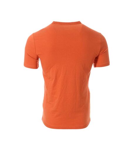 T-shirt orange homme guess eskil - m