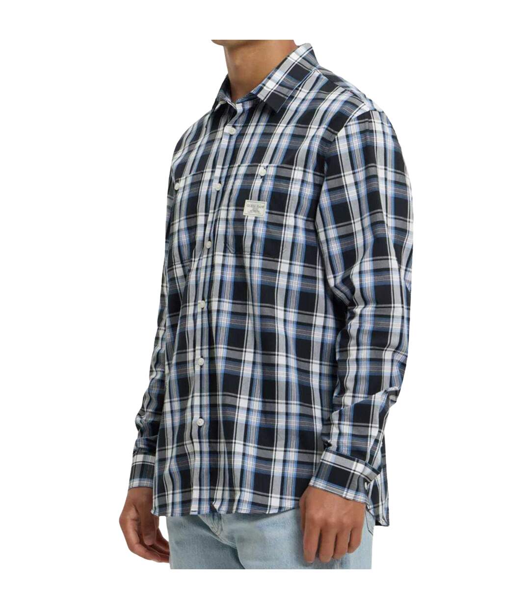 Chemise Motif/style Logo Brodé Homme Océan Guess-3
