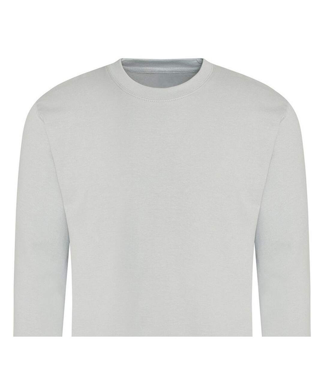 Sweat Adulte Gris Clair Uni Awdis-2