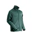 Mens Customised Full Zip Fleece Jacket Forest Green Mascot-2