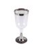 Lot de 6 Verres à Vin Réutilisable Liseré 18cl Argent-2