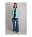 Womens/ladies ariana grid eco friendly full zip fleece jacket sea spray Weird Fish-3