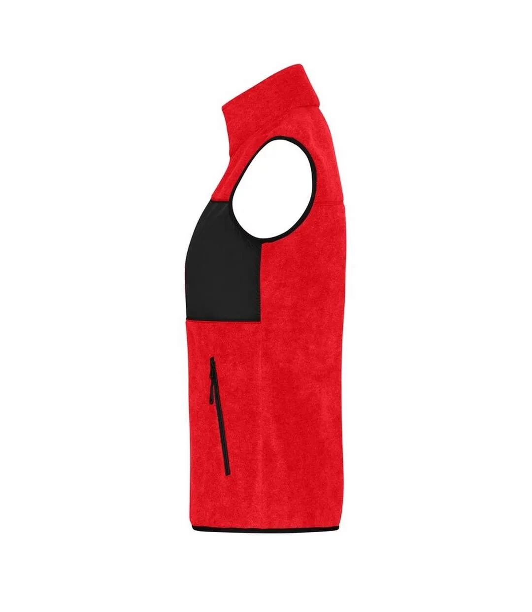 Veste Sans Manches Femme Rouge Noir James And Nicholson-3