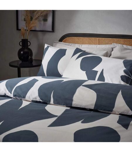 Meta cotton abstract duvet cover set dusk Hoem