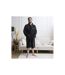 Robe de Chambre Polaire Le Boss Noir-4