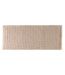 Tapis de Salle de Bain Tissé Épais 50x120cm Naturel-1