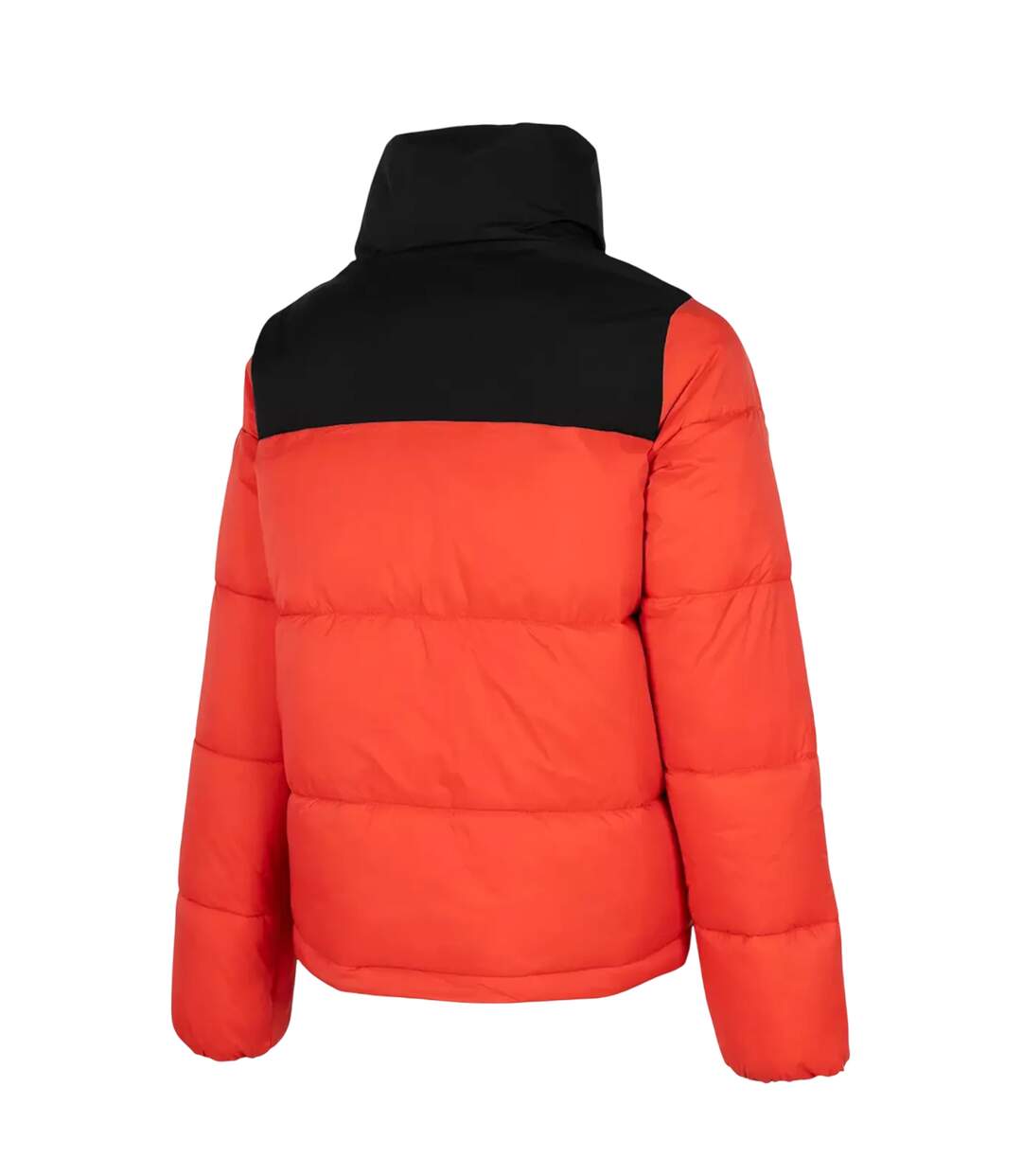 Doudoune Matelassée H4z22 Kudp014 Femme Noir Orange 4F-2