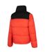Doudoune Matelassée H4z22 Kudp014 Femme Noir Orange 4F-2