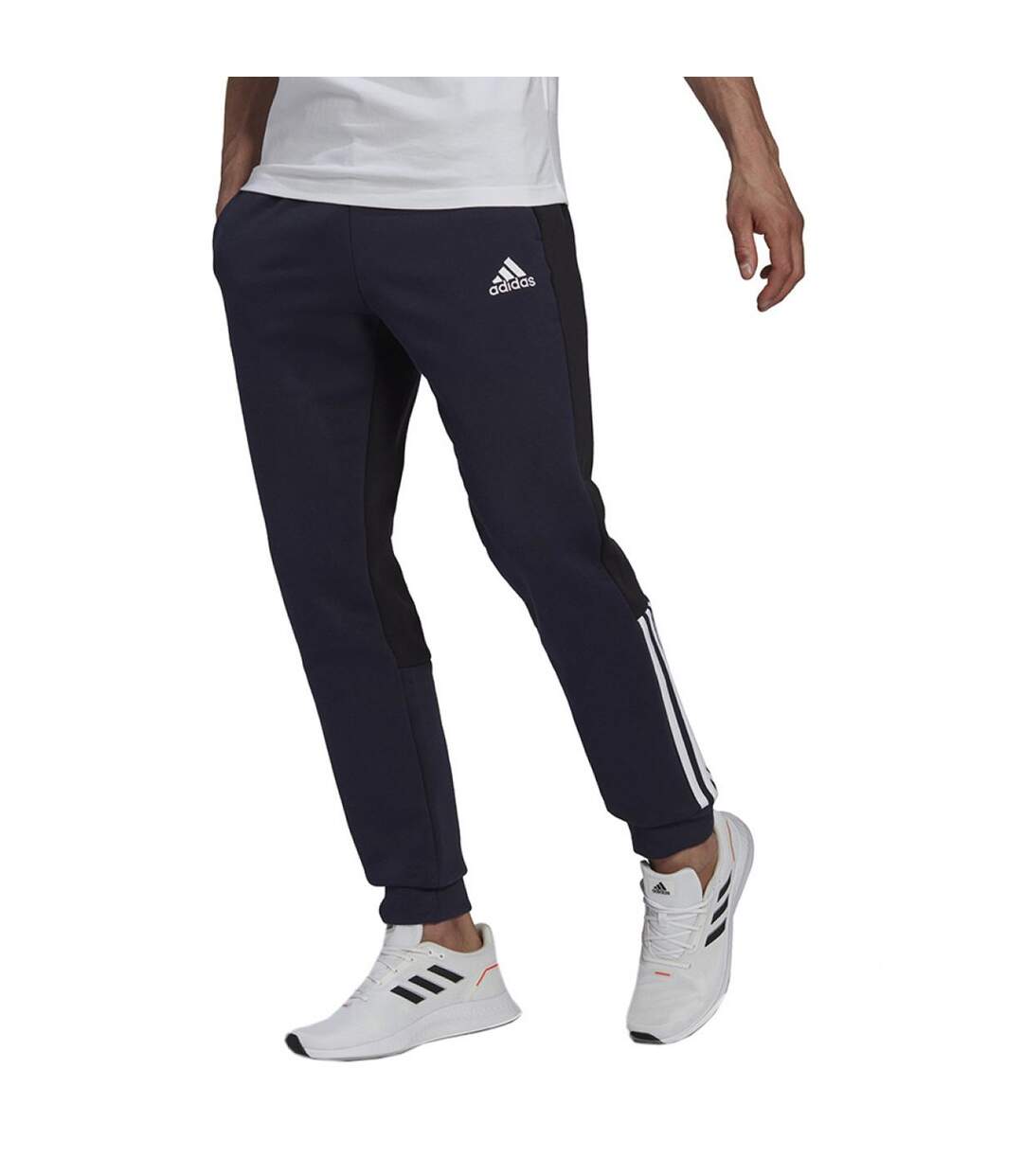 Pantalon De Jogging Essentials Homme Bleu Marine Adidas-1