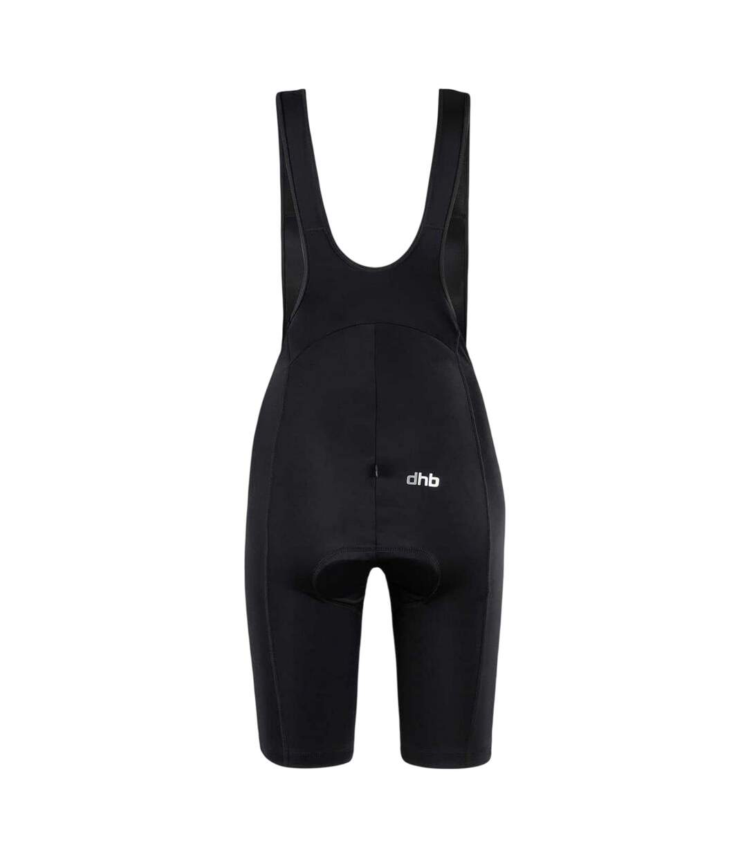 Womens/ladies Plain Cycling Bib Shorts Black Dhb-2