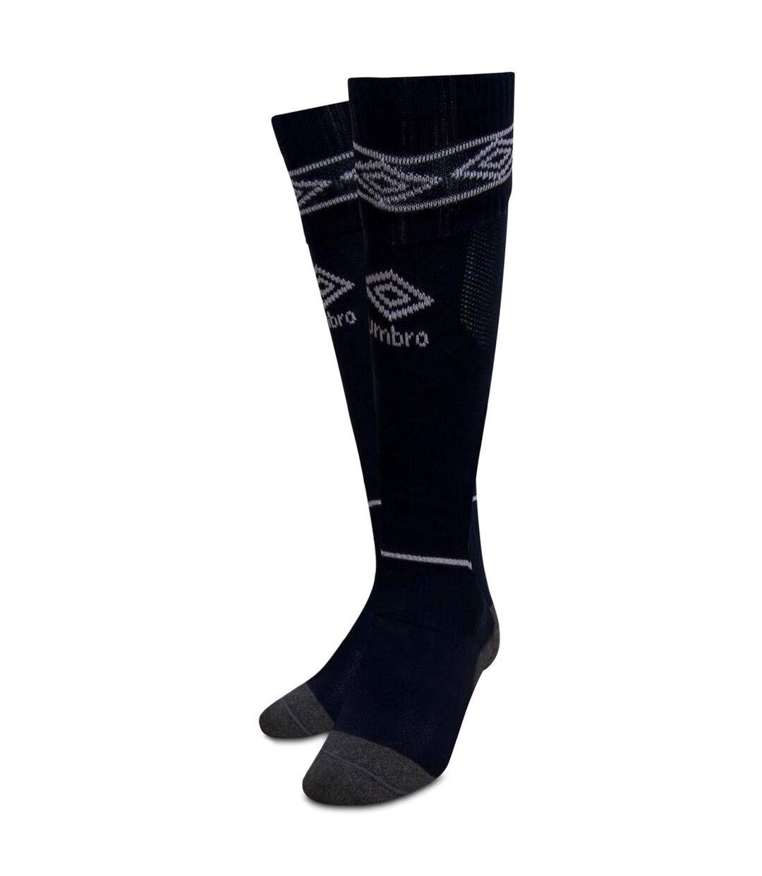 Umbro - Chaussettes de foot DIAMOND (Bleu marine foncé / Blanc) - UTUO227-1