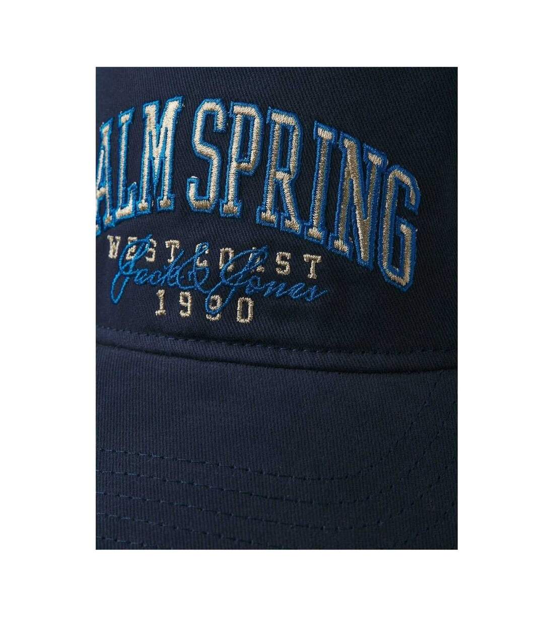 Casquette Palm Springs Homme Bleu Foncé Jack And Jones-4
