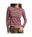 T-shirt Rose à rayures Femme Superdry Stripe - L