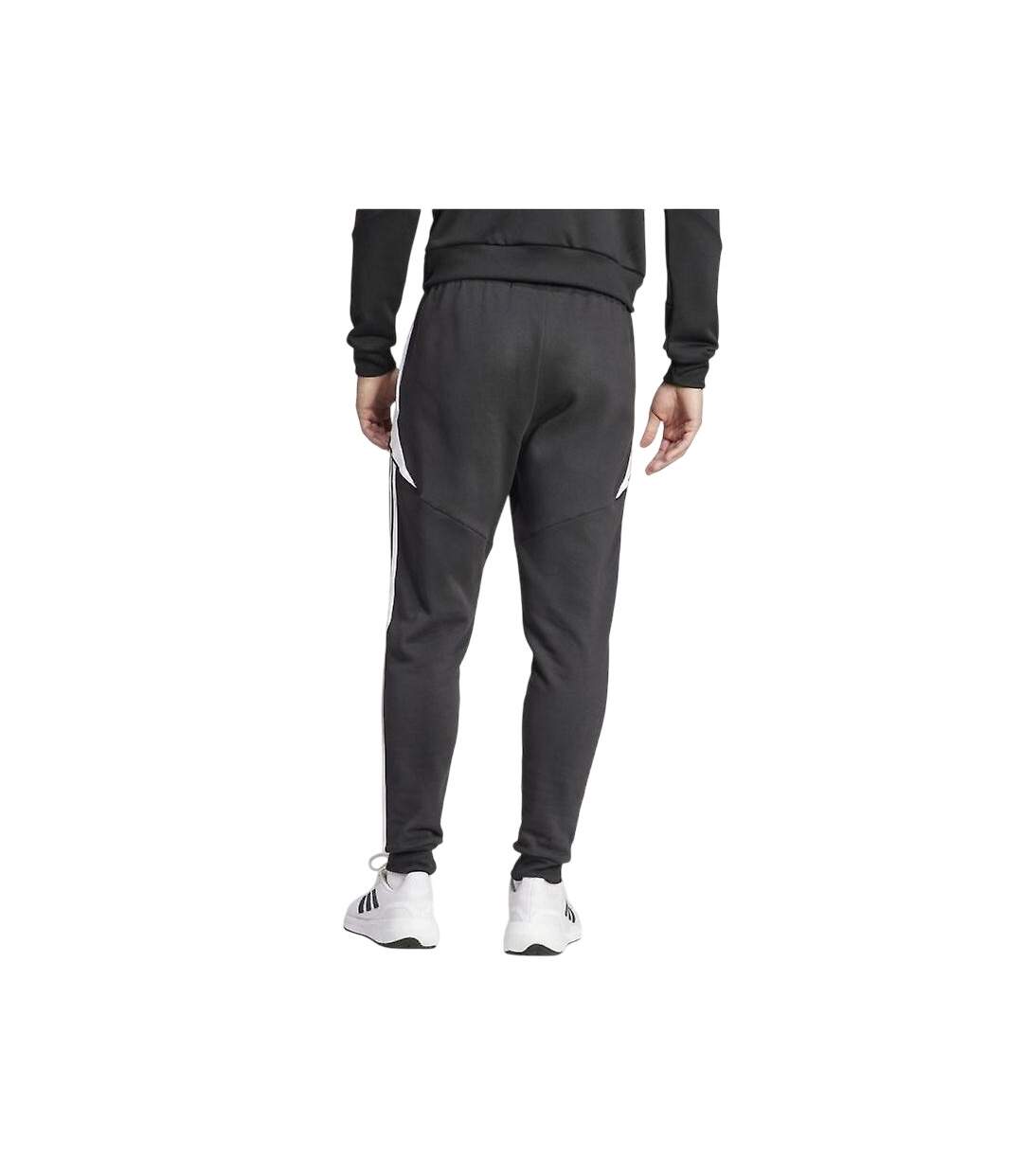Pantalon De Jogging Tiro Homme Blanc Noir Adidas-3