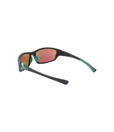 Mountain Warehouse Unisex Adult Hayman Sunglasses (Black/Green) (One Size) - UTMW741
