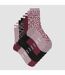Lot de 4 Paires de Mi-Chaussettes Style Ecodim-3