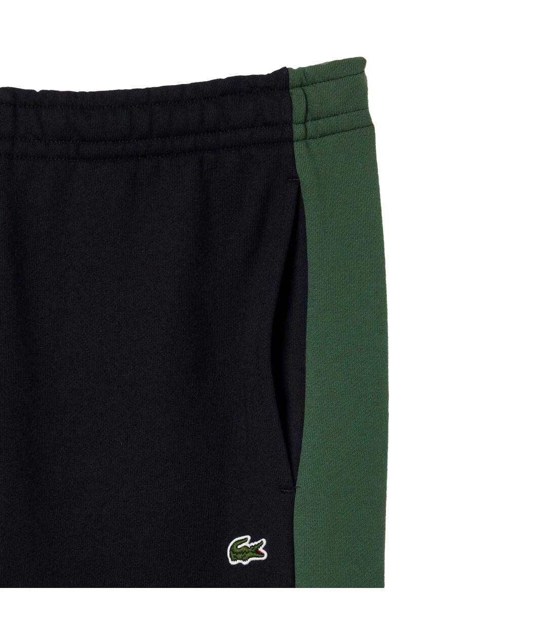 Pantalon De Jogging Homme Noir Vert Lacoste-4