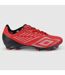 Mens Velocita Decima Pro Firm Ground Football Boots Equestrian Red Silver Black Umbro-1