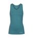 Womens/ladies Varey Extol Wicking Stretch Active Vest Top Blue Regatta-3