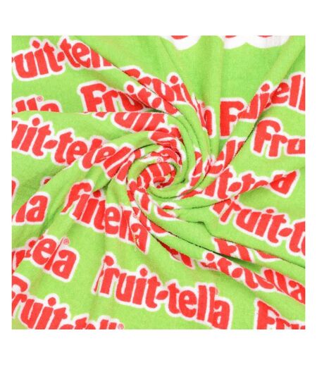Serviette de bain vert/rouge fruitella 70x140cm - taille unique