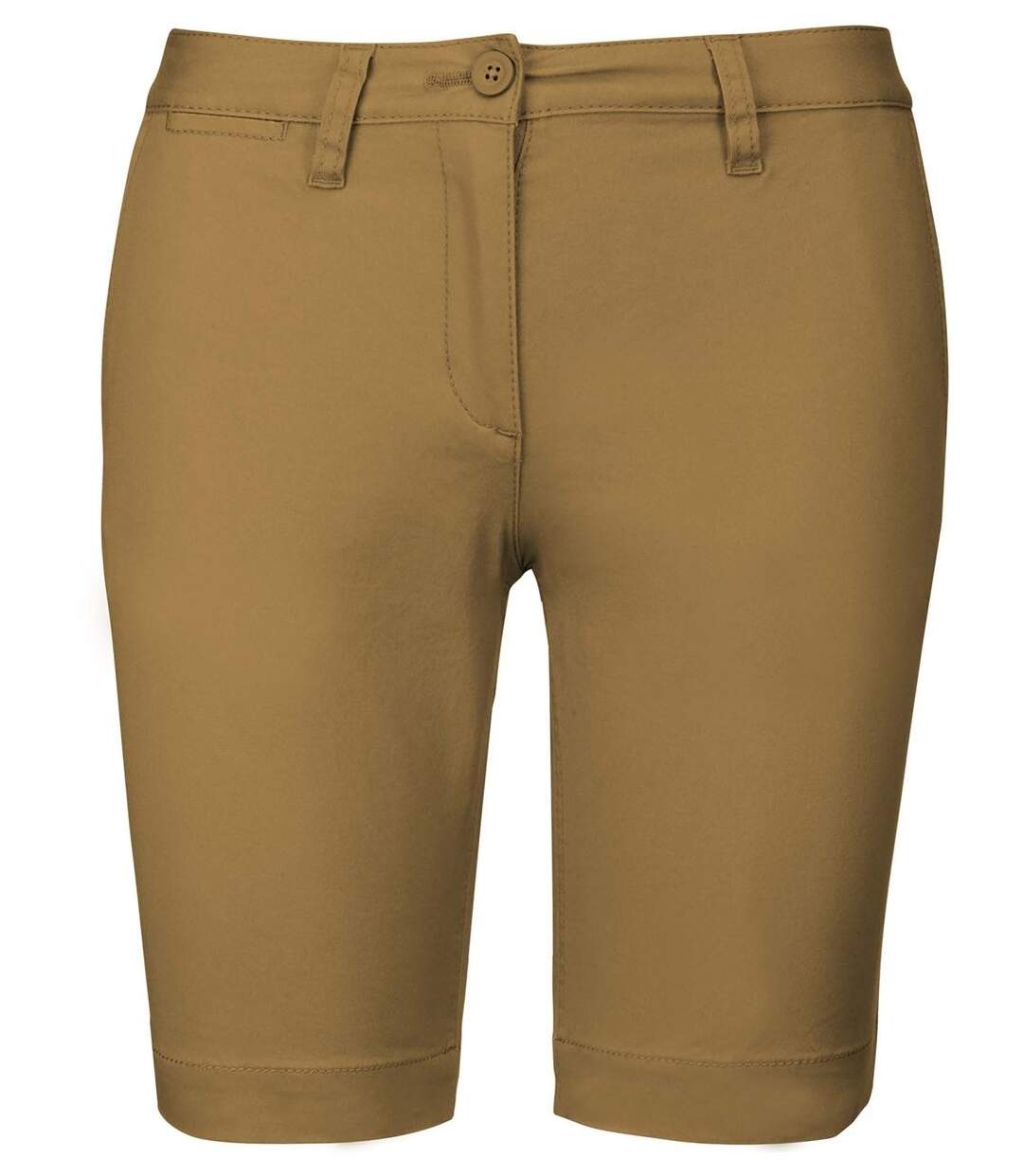 Bermuda chino femme - K751 - beige camel-1